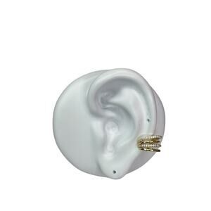 Ear Cuff Earring for Women Non Pierced Cartilage Gold Color Single
